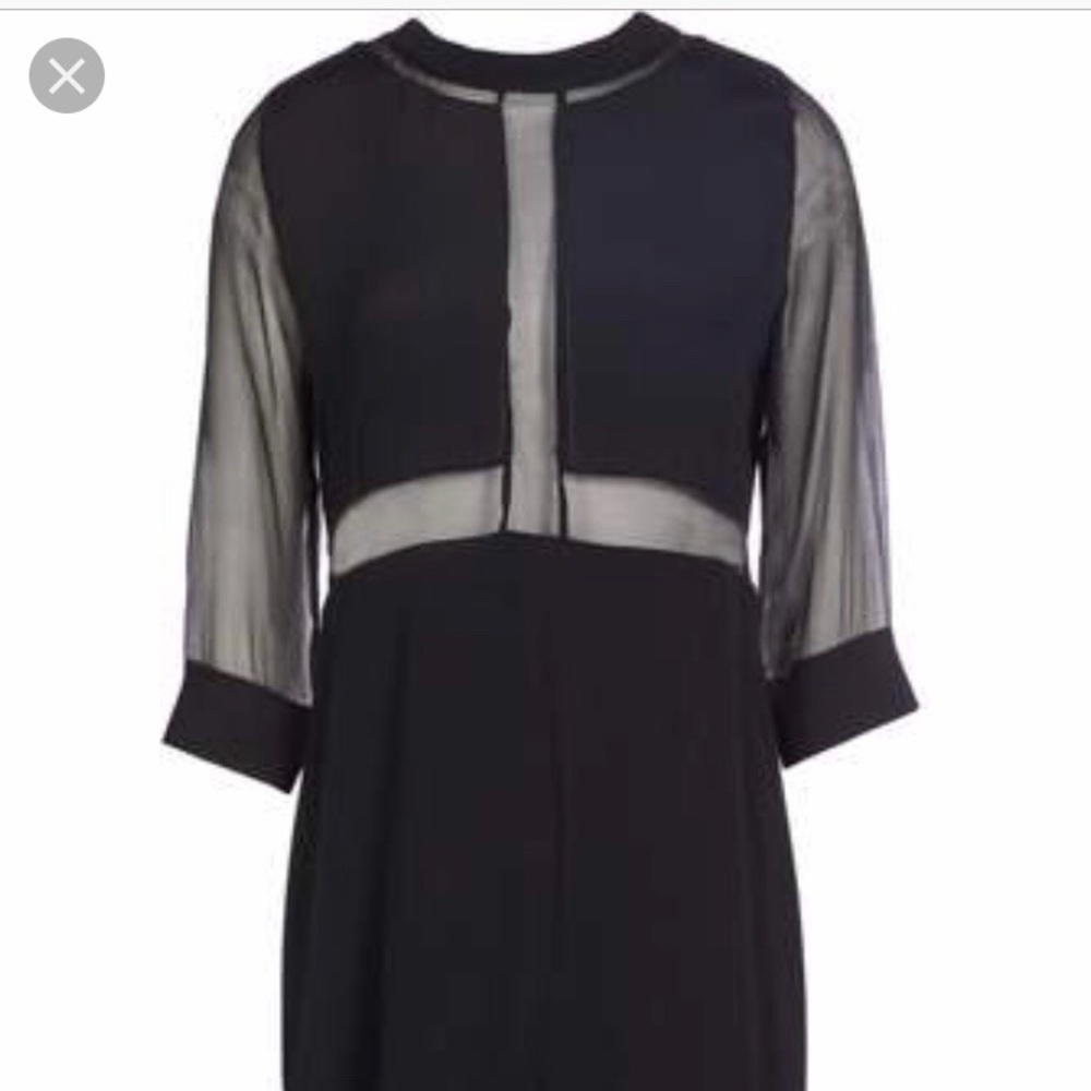 IRO Black Mini Dress